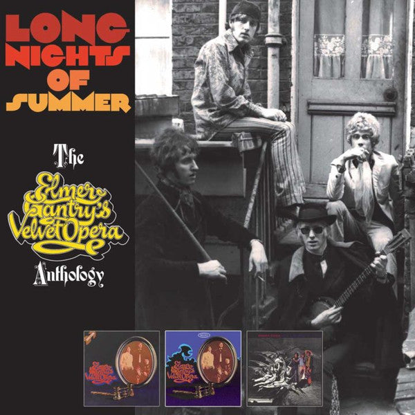 Image of Label Cover of 3xCD - EX/M - ELMER GANTRY'S VELVET OPERA, Long Nights Of Summer: The Elmer Gantry's Velvet Opera Anthology (Grapefruit Records; CRSEG113T, UK 2022, Slipcase), Still SEALED In Shrinkwrap, - 3315255C