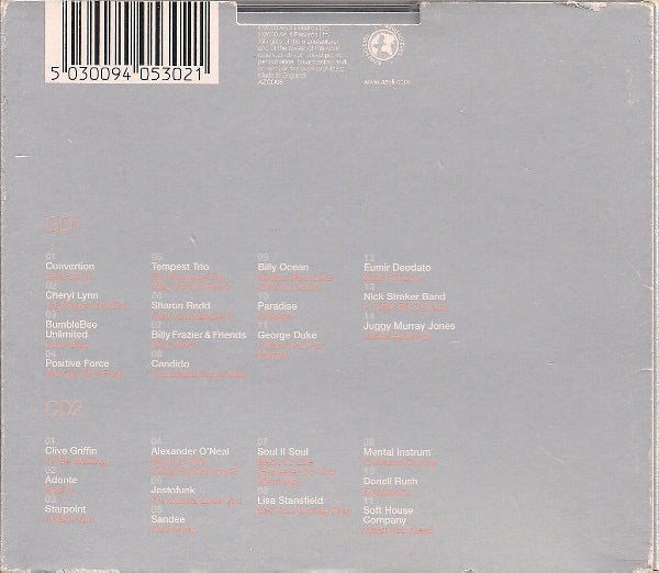 Image of Back Cover of 2xCD - G+/VG+ - FRANKIE KNUCKLES, Choice - A Collection Of Classics (Azuli Records; AZCD08, UK 2000, Slipcase, Booklet), , - 1936006E