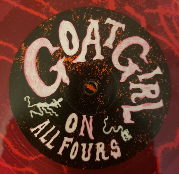 Image of Label Cover of 2xLP - EX/VG+ - GOAT GIRL, On All Fours (Rough Trade ; RT0154LP, UK, Europe & US 2021, Gatefold, 2 Inners & Insert, Pink Transparent Vinyl), , - 4326428E