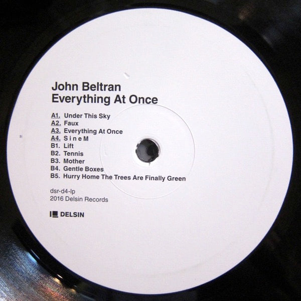 Image of Label Cover of 2xLP - VG+/VG+ - JOHN BELTRAN, Everything At Once (Delsin; DSR/D 4LP, Netherlands 2016, Picture Sleeve), , - 3626407E