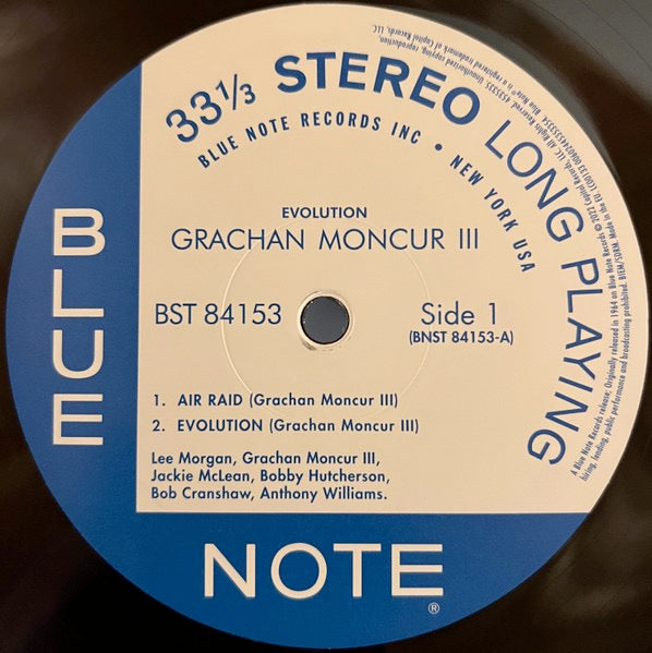Image of Label Cover of LP - NEW/NEW - GRACHAN MONCUR III, Evolution (UMe; 4535335, Worldwide 2022 Reissue), , - 2216293C
