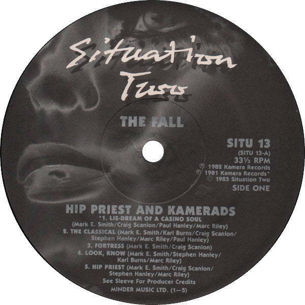 Image of Label Cover of LP - VG/VG+ - THE FALL, Hip Priest & Kameradas (Situation 2; SITU 13, UK 1985), Edge Wear, - 1046308S