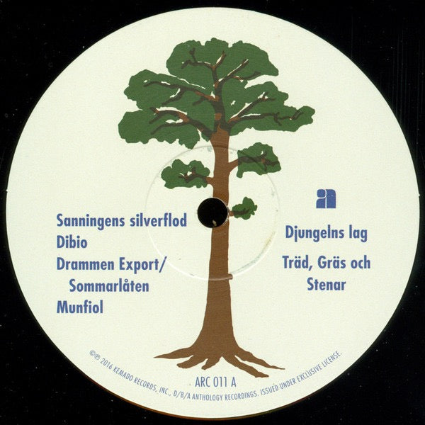 Image of Label Cover of 2xLP - VG/VG+ - TR�D, GR�S OCH STENAR, Djungelns Lag (Anthology Recordings; ARC 011, US 2016 Reissue, Gatefold, 2 Inners), Corner Bump, - 4246386S