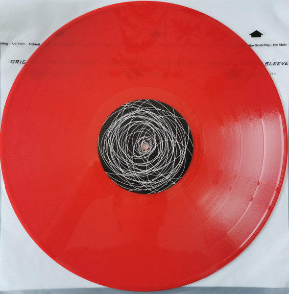 Image of Back Cover of LP - VG+/VG+ - DANIEL AVERY, Together In Static (Phantasy Sound; PHLP14, USA & Europe 2021, Picture Sleeve, Black Inner, Red Vinyl), Still In Opened Shrinkwrap, - 4326340E