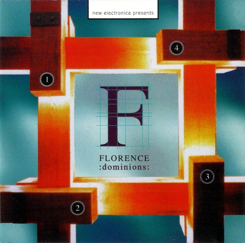 Image of Front Cover of 2xLP - VG/VG+ - FLORENCE, Dominions (New Electronica; elec 02lp, UK 1993, Picture Sleeve), light creasing to sleeve - minor, - 2746064S