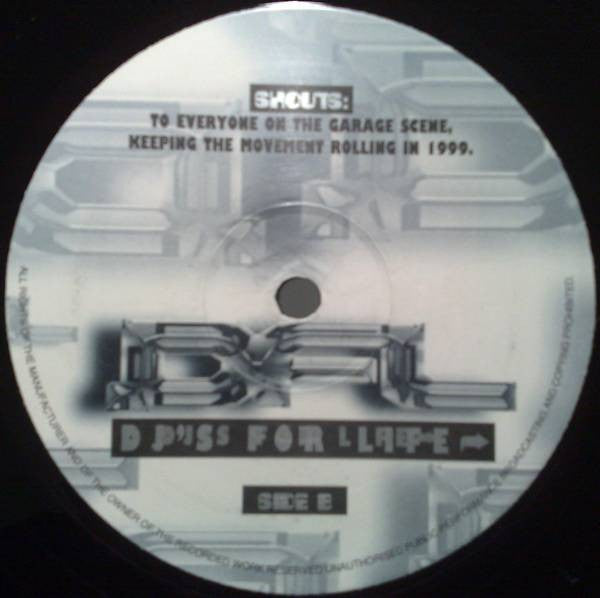 Image of Back Cover of 12" - /VG - GROOVE IN MOTION, Be The One / Now's Da Weekend (DFL (DJ's For Life); DFL 005, UK 1998), Light marks only, - 3746456S