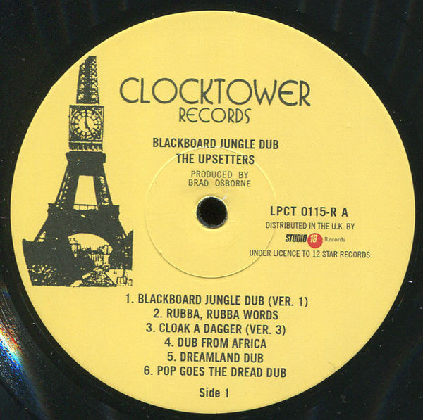 Image of Label Cover of LP - NEW/NEW - THE UPSETTERS, Blackboard Jungle Dub (Clocktower Records; LPCT 0115-R, UK 2024 Reissue), , - 3556020S