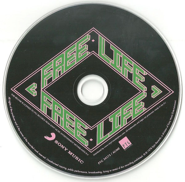 Image of Label Cover of CD - VG+/VG+ - FREE LIFE, Free Life (PTG records; PTG 34173, Netherlands 2014), Opened Instore, - 1456552S
