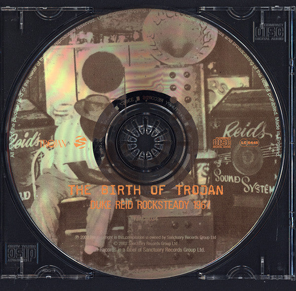 Image of Label Cover of CD - VG+/VG+ - VARIOUS ARTISTS, The Birth Of Trojan - Duke Reid Rocksteady 1967 (Trojan Records; TJACD034, UK 2002, Jewel Case), , - 2316463C