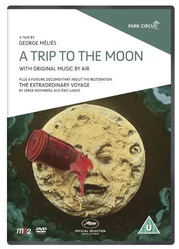 Image of Front Cover of 1734004E: DVD - GEORGE MELIES, A Trip to the Moon (Park Circus ; PC0053, UK 2011)   VG+/VG+