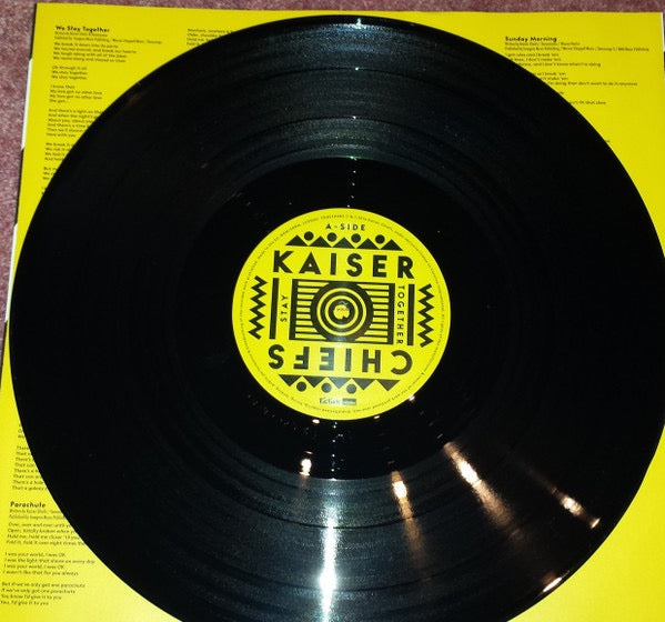 Image of Label Cover of 2xLP - VG+/VG+ - KAISER CHIEFS, Stay Together (Fiction Records; TOGETHER2, Europe 2016, 2 Inners, 180 Gram Vinyl), Still In Opened Shrinkwrap With Hype Sticker, - 1646161S