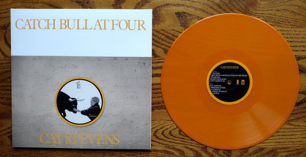 Image of Back Cover of LP - EX/EX - CAT STEVENS, Catch Bull At Four (Island Records; 00602448053213, Germany 2022 Reissue, Gatefold, Orange Vinyl), , - 2646257S
