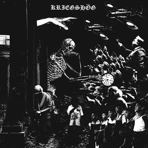 Image of Front Cover of 3134074E: LP - KRIEGSHOG, Kriegshog (La Vida Es Un Mus; MUS42, UK 2024 Reissue, Inner) NEW/NEW