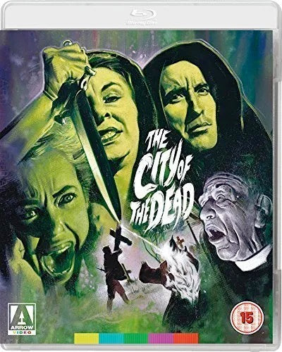 Image of Front Cover of 0935323E: 2xBlu-Ray - JOHN LLEWELLYN MOXEY, CHRISTOPHER LEE, The City Of The Dead (Arrow Video; FCD1459, UK 2017 Reissue, Booklet) VG+/VG+