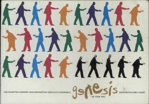 Image of Front Cover of 2224496E: Program - GENESIS, UK Tour 1992 Program (Hit and Run; , UK 1992, Softback) VG+/VG+