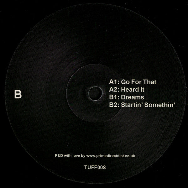 Image of Back Cover of 4915536C: 12" - LNTG, Tuff Cut 08 (Tuff Cut; TUFF008, UK 2015, Plain Sleeve) Faint hairlines and light storage marks. /VG