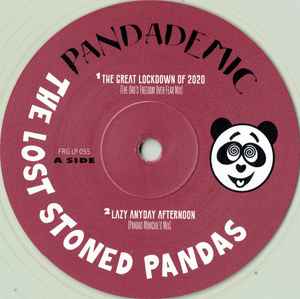 Image of Label Cover of 2944117S: 12" - THE LOST STONED PANDAS, Pandademic (Frg Records; FRG LP 055, UK 2020, Stickered Plain Sleeve) clean copy. original stickered sleeve VG+/VG+