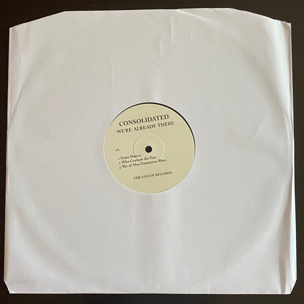 Image of Label Cover of 3044130S: 2xLP - CONSOLIDATED, We're Already There (The End Of Records; THEENDOFRECORDSLP1, US 2021, Insert) VG+/VG+