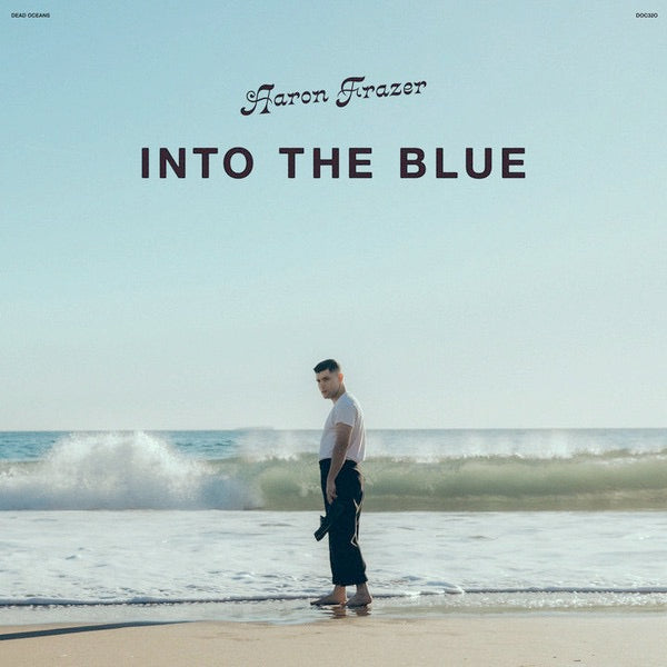 Image of Front Cover of 3054299S: LP - AARON FRAZER, Into The Blue (Dead Oceans; DOC320, US 2024, Inner & Insert) NEW/NEW