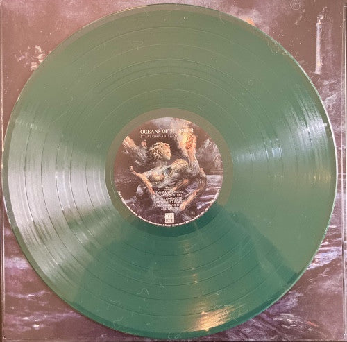 Image of Back Cover of 3024353E: LP - OCEANS OF SLUMBER, Starlight And Ash (Century Media; 19658701351, Europe 2022, Insert, Green Vinyl ) Light marks only. VG+/VG