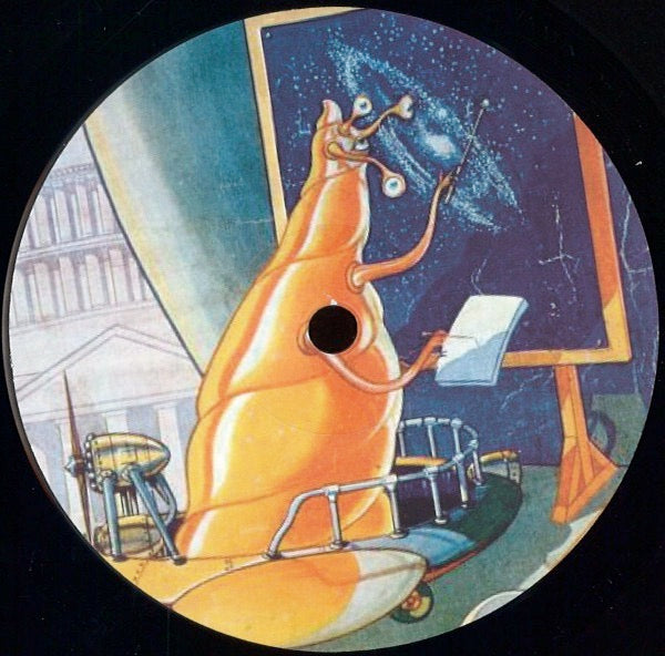 Image of Back Cover of 3114091C: 12" EP - OTIS, The Infamous Case Of The Charlatan (Amazing Stories; AMZS004, Germany 2018, Plain Sleeve) Light Marks only. /VG