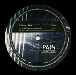 Image of Label Cover of 4815476C: 12" - DILLINJA / LEMON D, Acid Trak / One Out Of Many (Pain; KKR 002, UK 1997, Picture sleeve) Creasing to sleeve and wear to sides and corners. VG/G+