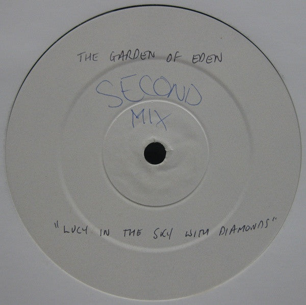 Image of Front Cover of 12" - /VG - THE GARDEN OF EDEN, Lucy In The Sky With Diamonds (Pepper Records; PEP 5, UK 1988), one or two faint scuffs and marks. clean labels, - 3946060S
