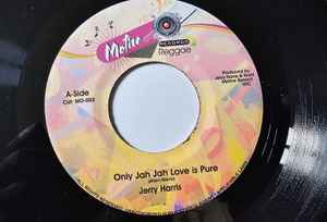 Image of Back Cover of 4154270S: 7" - JERRY HARRIS, Only Jah Love Is Pure (Motive Records; MO-002, US 2024, Plain sleeve) /EX