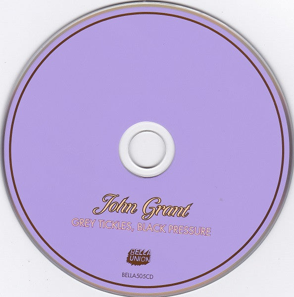 Image of Label Cover of CD - VG+/VG+ - JOHN GRANT, Grey Tickles, Black Pressure (Bella Union; BELLA505CD, Germany 2015, Digipak, Booklet, Limited Edition), , - 1416546C