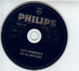 Image of Label Cover of CD - VG+/VG+ - DUSTY SPRINGFIELD, See All Her Faces (Philips; 586 009-2, UK 2002 Reissue, Jewel Case), , - 2616004C