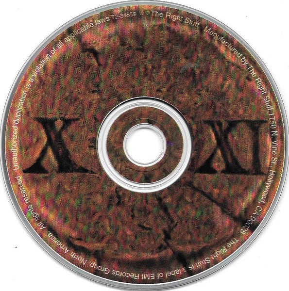 Image of Label Cover of 3534094E: CD - DWIGHT TWILLEY, XXI (Shelter Records; 7243 8 34659 2 7, US 1996) EX/EX