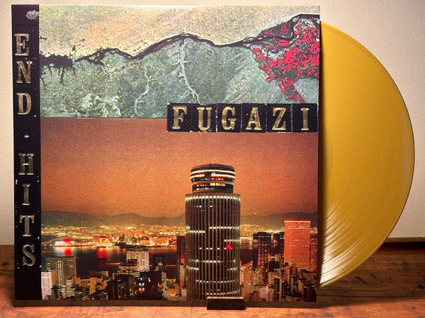 Image of Back Cover of LP - NEW/NEW - FUGAZI, End Hits (Dischord Records; dis110v, US 2024 Reissue, Inner, Gold Vinyl), , - 2436107E