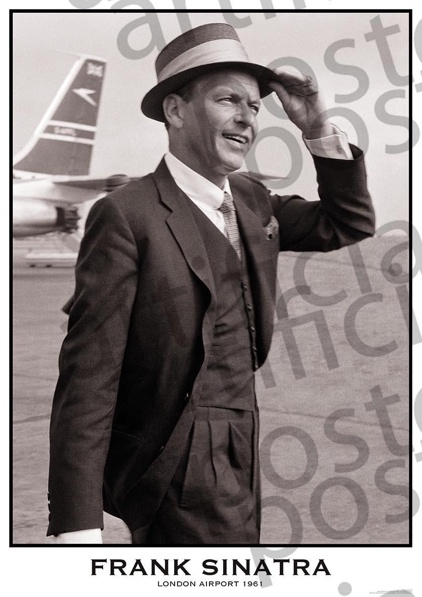 Image of Front Cover of 3914247C: Accessories - FRANK SINATRA, Poster (84.1cm x 59.4cm; ART121, UK ) NEW/NEW
