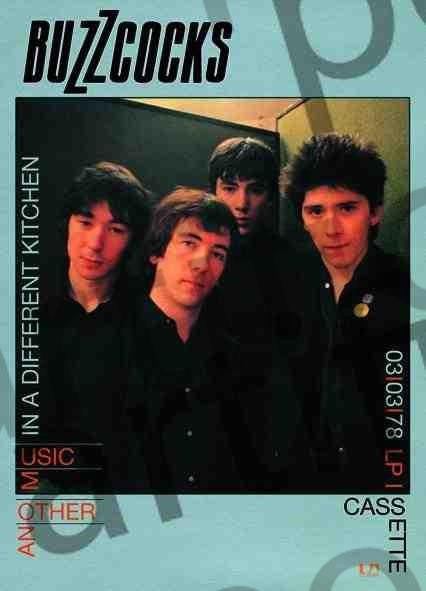 Image of Front Cover of 3914256C: Accessories - BUZZCOCKS, Poster (84.1cm x 59.4cm; ART014, UK ) NEW/NEW