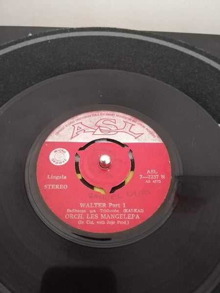 Image of Front Cover of 3954084S: 7" - ORCH. LES MANGELEPA*, Walter/ pt 2 (ASL; ASL 7 - 2237 N, Kenya ) /G