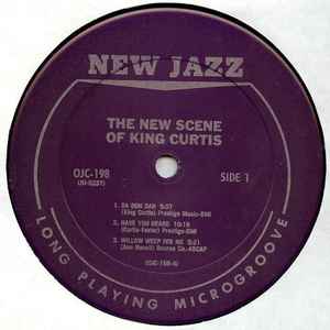Image of Label Cover of LP - EX/EX - KING CURTIS, New Scene of King Curtis (OJC; OJC198, US 1985 Reissue), , - 4026120E