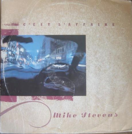 Image of Front Cover of 4114226C: 12" - MIKE STEVENS, C'Est L'Affaire (Jam Today; PT41752, UK 1987, Picture Sleeve) Record has pressing flaw which clicks when played through VG/G+