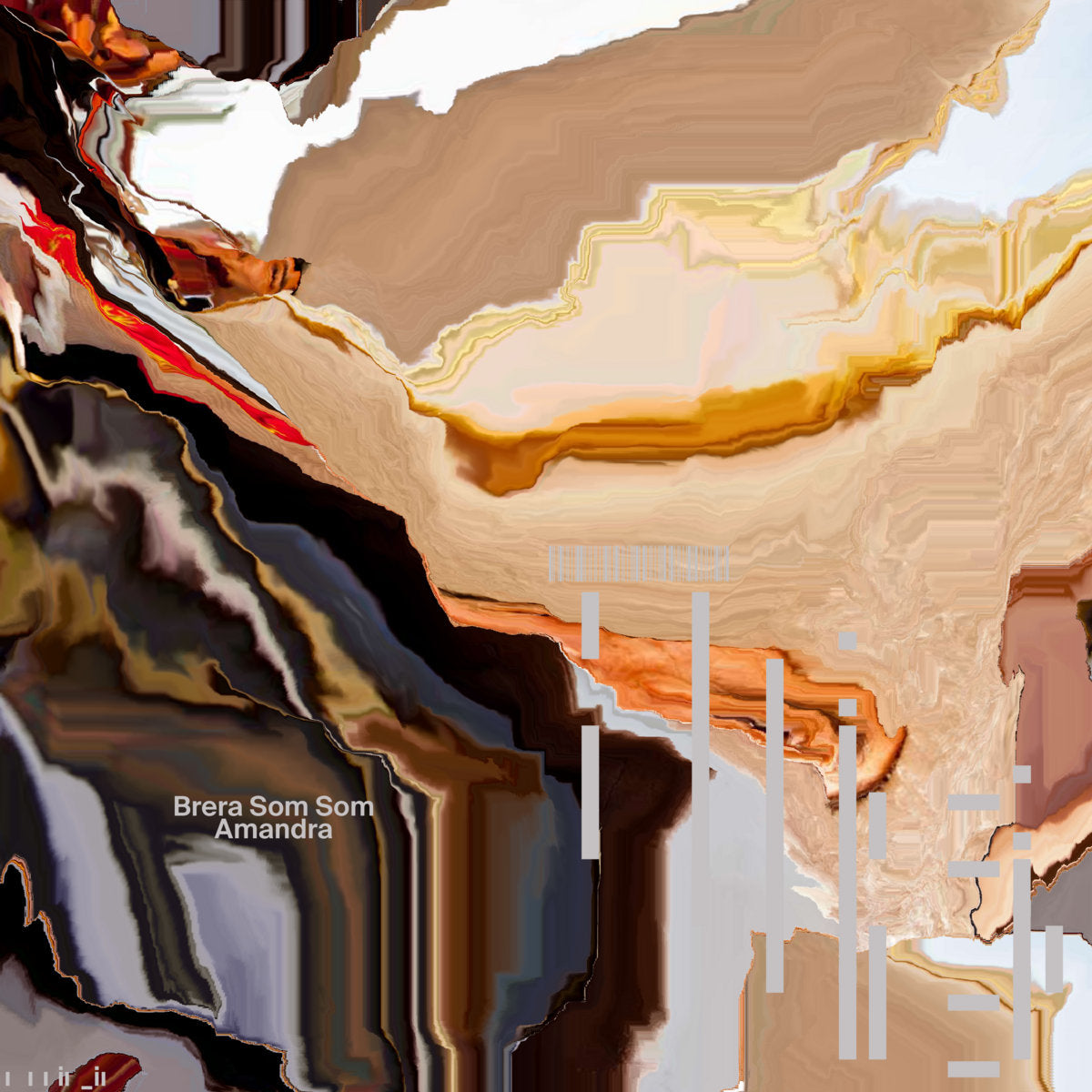 Image of Front Cover of 4244011S: 2xLP - AMANDRA, Brera Som Som (, France 2024) Opened from sealed. Still in shrinkwrap. VG+/EX