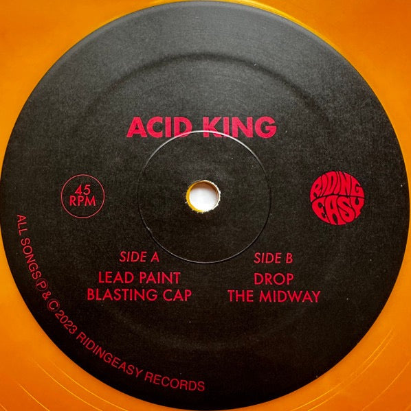 Image of Label Cover of 12" - VG+/VG+ - ACID KING, Acid King (RidingEasy Records; EZRDR-154, US 2023 Reissue, Inner, Yellow/Orange Vinyl), , - 2626203E