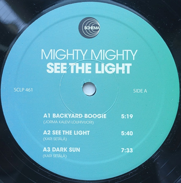 Image of Label Cover of 4344173S: LP - MIGHTY MIGHTY, See The Light (Schema; SCLP 461, Italy 2014, NO CD) NO CD. Still in shrinkwrap. Top left corner has a small bite mark(??) VG/VG+