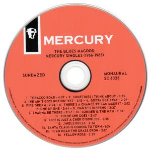 Image of Label Cover of 0456203S: CD - THE BLUES MAGOOS, The Mercury Singles (1966-1968) (Sundazed Music; SC 6328, US 2016, Card Sleeve) EX/EX
