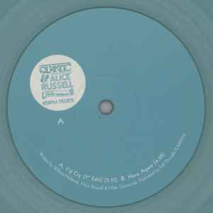 Image of Label Cover of 7" - VG+/VG - QUANTIC & ALICE RUSSELL WITH THE COMBO B RBARO, I'd Cry / Here Again (Tru Thoughts; TRU275, UK 2013, Clear Plastic Sleeve With Card Inner, Teardrop Shape, Limited Edition, Translucent Aqua), Some foxing to the disc, but doesn't appear to affect play., - 2426057E