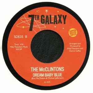 Image of Back Cover of 7" - /G+ - THE MCCLINTONS, Star Gazer / Dream Baby Blue (Super Disco Edits; SDE35, UK 2018, Company Sleeve), , - 4415371C