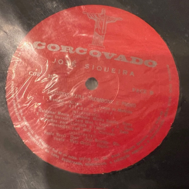 Image of Label Cover of 4624149E: 10xLP - JOSE SIQUEIRA, ELZA LAKSCHEVITZ, ALICE RIBIERO, GEORGE GESZTI, CORAL CARLOS GOMES, Edicao Especial em Homenagem Ao Compositor Jose Siqueira (Corcovado; CD-E17-26, Brazil 1969, Box Set, Booklet, With Invite to Launch Party) Strong VG VG/VG