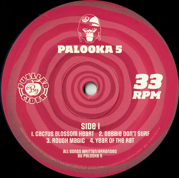 Image of Label Cover of 4644364S: LP - PALOOKA 5, Rough Magic (Fuelled By Cider; FBCPAL02, UK 2018) Strong VG+ VG+/VG+