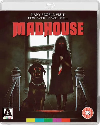 Image of Front Cover of 4734075E: 2xBlu-Ray - OVIDIO ASSONITIS, Madhouse (Arrow Video; FCD1517, UK 2017) VG+/VG+