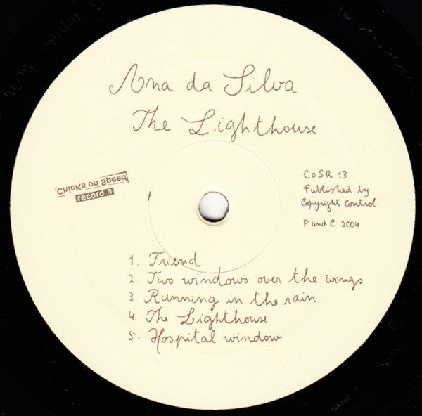 Image of Label Cover of 4724260E: LP - ANA DA SILVA, The Lighthouse (Chicks On Speed Records ; COSR 13, Germany 2004, Inner, Ex Raincoats) VG/VG+