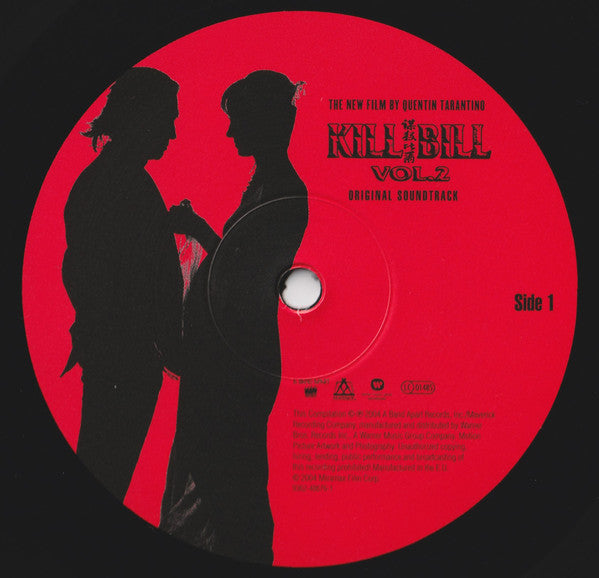 Image of Label Cover of LP - EX/VG+ - VARIOUS, Kill Bill Vol. 2 (Original Soundtrack) (A Band Apart; 9362-48676-1, Europe 2015 Reissue, Insert), Still In Opened Shrinkwrap, - 3326330E