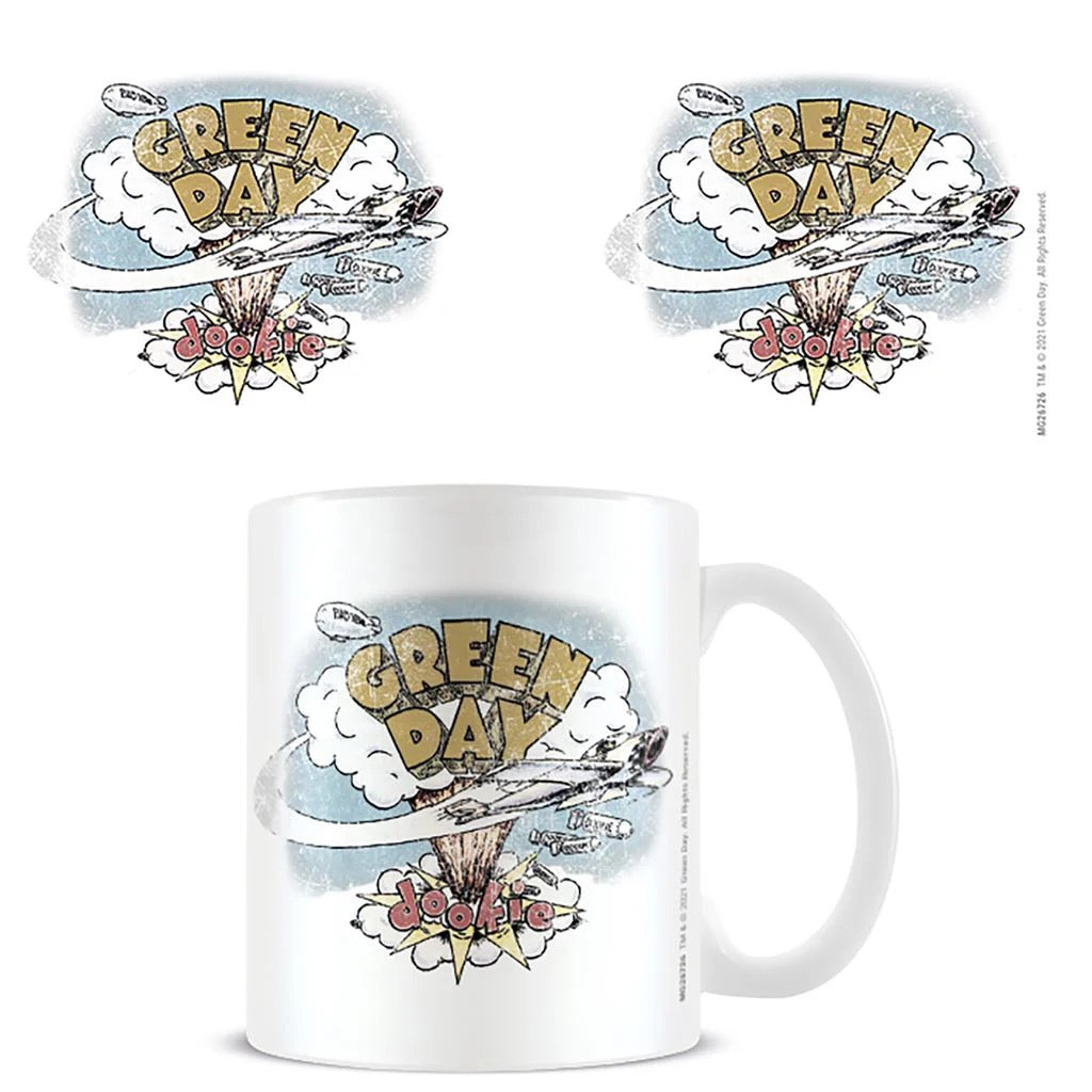 Image of Front Cover of 4814313C: Accessories - GREEN DAY, Dookie Mug (, , Boxed White Mug With Colour Print) NEW/NEW