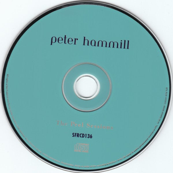 Image of Label Cover of 5035126E: CD - PETER HAMMILL, The Peel Sessions (Strange Fruit ; SFRCD136, UK 1995, Jewel Case, Booklet) VG+/VG+